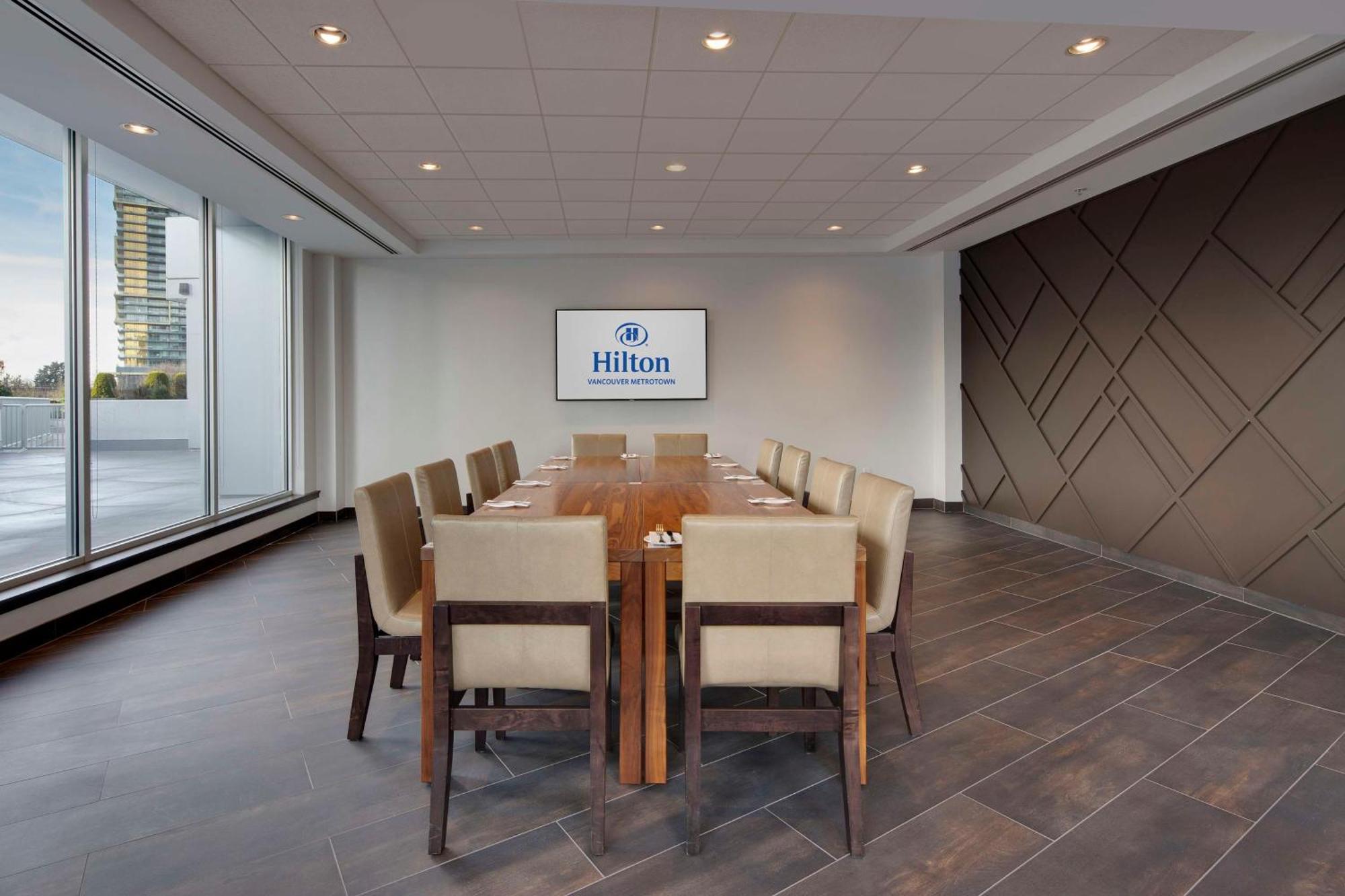 Hilton Vancouver Metrotown Burnaby Dış mekan fotoğraf